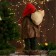 Santa Claus "in a fluffy vest, with twigs" 45 cm