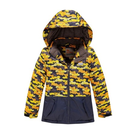 Valianly ski costume for a yellow girl, height 110-1