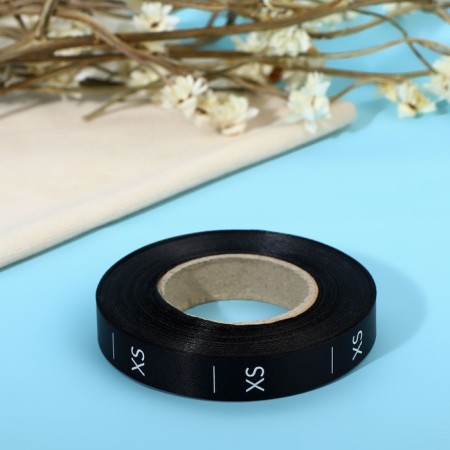 Dimensor satin, “XS”, 1000 pcs, 12 mm, 30 m, black color-2