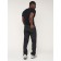 Sports male pants, size 48, black color