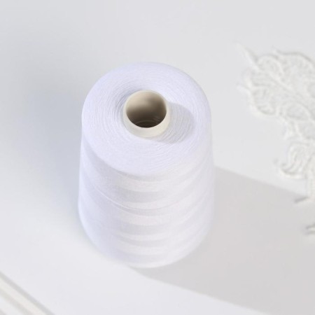 Threads 40/2, 5000 m, white color No. 0101-2