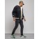Male bomber, size 48, black color