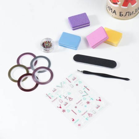 Souvenir set-manicure in the bank "Winter is close"-5