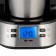 Coffee machine KitFort KT-795, drop, 750 W, 0.42 l, black-silver