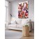 Decorative panel with photo printing "Butterflies strive for the goal", vertical, size 150x200 cm
