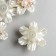 Decor for creativity Metal, plastic "Flower with pearls" rhinestones 1.8x3.4x3.4 cm