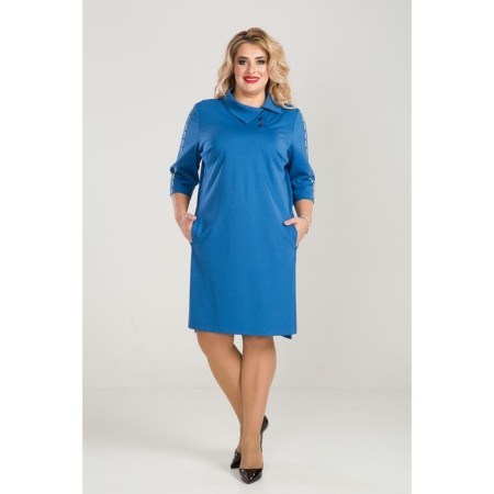 Women's dress, size 52, blue color
