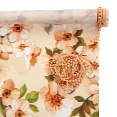 Curtain-rod 50x160 cm "Blooming apple tree", color peach-2
