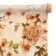 Curtain-rod 50x160 cm "Blooming apple tree", color peach