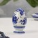 Souvenir "Egg on the stand", 10.x6 cm, gzhel