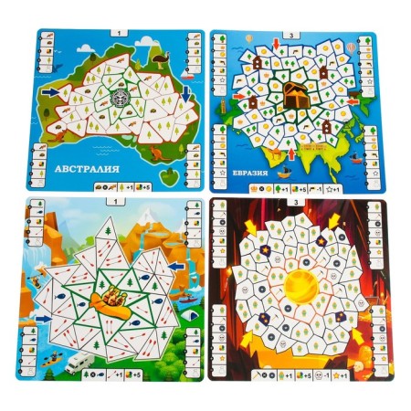 Настольная игра «Битва за цвет», 2-4 игрока, 8+-10