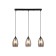 Suspended Ambrella Light, Modern, TR3537, 3HE27, Black Color
