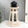 Summary of the tree on 1 candle "Lantern-Inga" white 22x13.8x12.8 cm