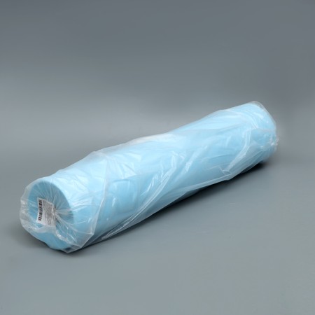 Disposable sheets in the roll of unity 70*200 "elite" blue 20 g/m2 with perforation