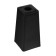 Furniture support h-120, black color, 50 pcs