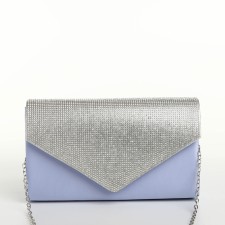 Women's bag on magnet, blue color