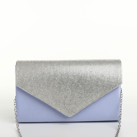 Women's bag on magnet, blue color