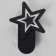 Bra "star" LED 4000K 10W black 20x15x4cm