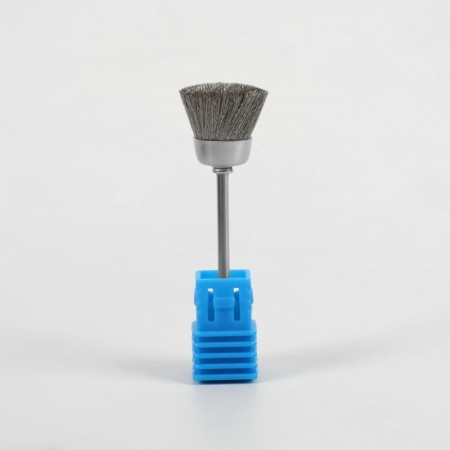 Brush - brush for cleaning mills, steel, silver color-4