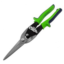 Scissors for Metal Sibrtekh 78339, elongated, 2k handles, straight -cutting, up to 0.8 mm, 285 mm