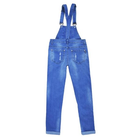 Semicunner jeans for girls, height 152 cm, blue color-1