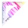 Set of geometric flexible silicone (ruler 30cm+2 squares+transporter) gradient