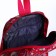 Baby backpack on lightning, 2 outer pockets, pink color