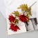 Artificial flowers "Cactus dahlia" d-3.5 cm 40 cm burgundy