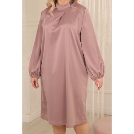 Women's dress, size 50, pink color-13