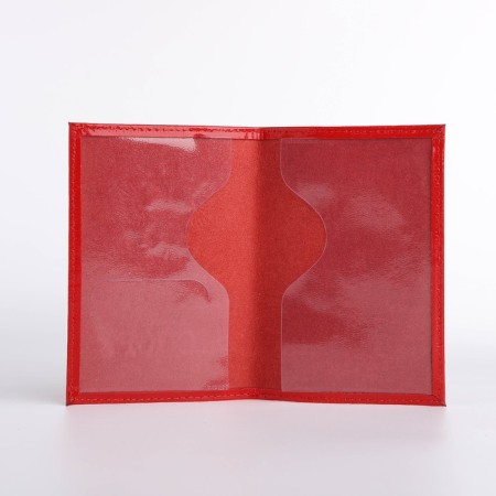 Cover for passport, red color-4