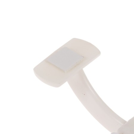 Thermometer, street, window, on Velcro, white-2