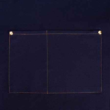Apron Ethel "Style" Tsv. Sini 70 x 78cm, 100% cotton-1