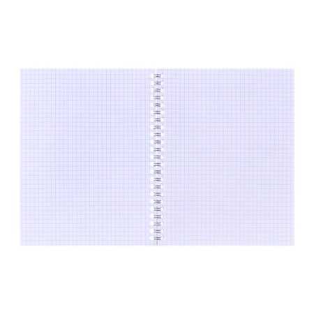 Notebook of 48 sheets in a cage, on a crest, "armor", cover covering cardboard, mix-5