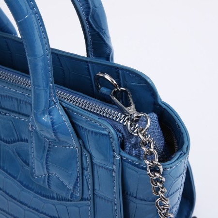 Bag Female Tout with Lightning, Blue Color-3