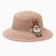 Hat for the girl Minaku "Bunny", pink color, rn 52
