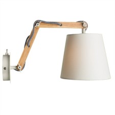 Бра A5700AP-1WH Pinocchio 1x40W E14, 17x56x35 см