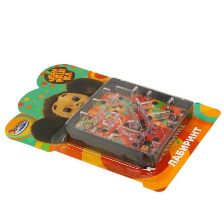 Logical game Labyrinth "Cheburashka", 14.7 × 20.7 × 2 cm-3
