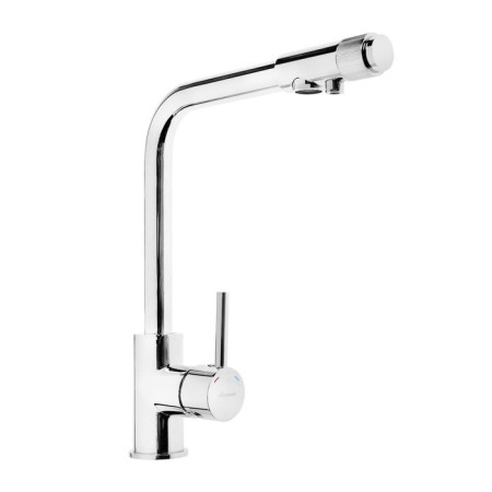 Accoona A5179-3 kitchen mixer, one-sided, with output for drinking water, chrome