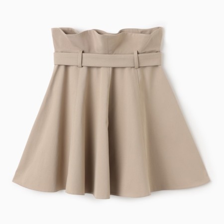 Women's skirt Minaku: minku: safari beige color, river 48-9