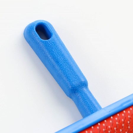 Puchoderma semicircular small with drops, 8.5 x 13 cm, blue-3