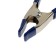 Strutzin reinforced tick -shaped tundra, 4 ", metal, clamp up to 25 mm, 100 mm