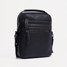 Male bag, black color