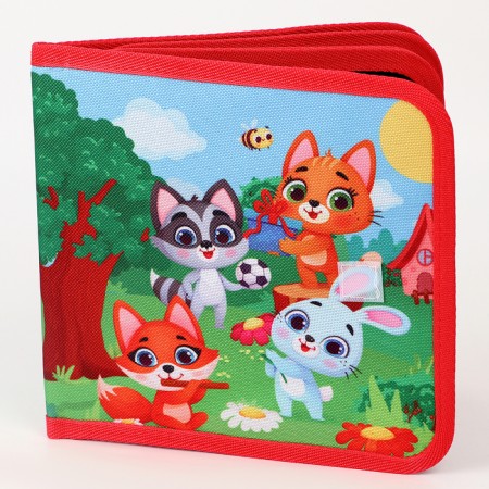 A book for drawing reusable "Funny animals"-2