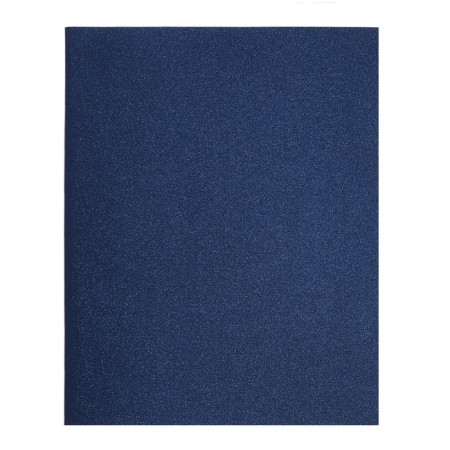 Notebook 96 sheets in Calligrata Vigo Boomvinyl VA0202 (Soft-Touch), Blue, Offset block