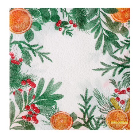 Napkins single -layer "New Year's aroma", 24x24 cm, set 50 pcs-6