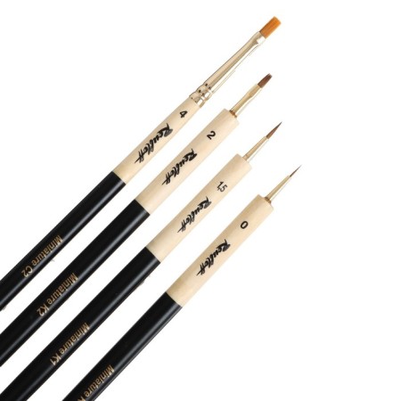 System Synthetics 4 pieces of rubloff "miniature 2" columns, mowed handle