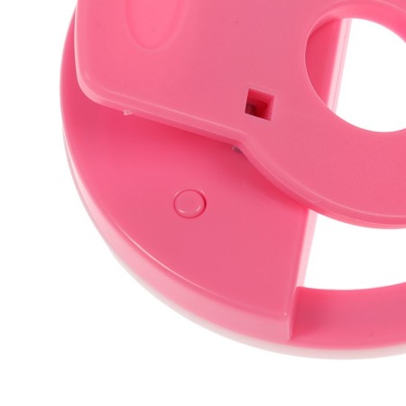 LED ring lamp for Luazon Aks-06, 3 modes, 80 mAh, pink-7