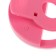 LED ring lamp for Luazon Aks-06, 3 modes, 80 mAh, pink