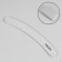 File - emery, abrasiveness 180/240, 18 cm, packing 20 pcs, color gray