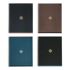 Notebook of 48 sheets, in a cage, on the crest 